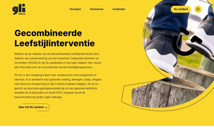 Screenshot of glisalland.nl