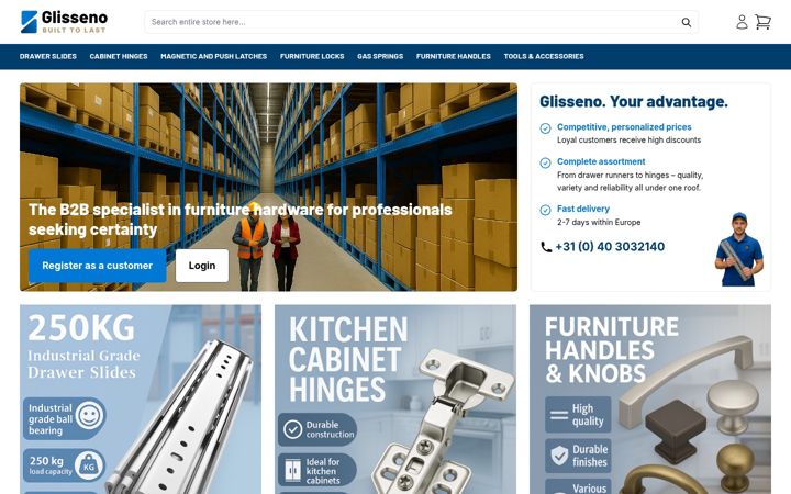 Screenshot of glisseno.com