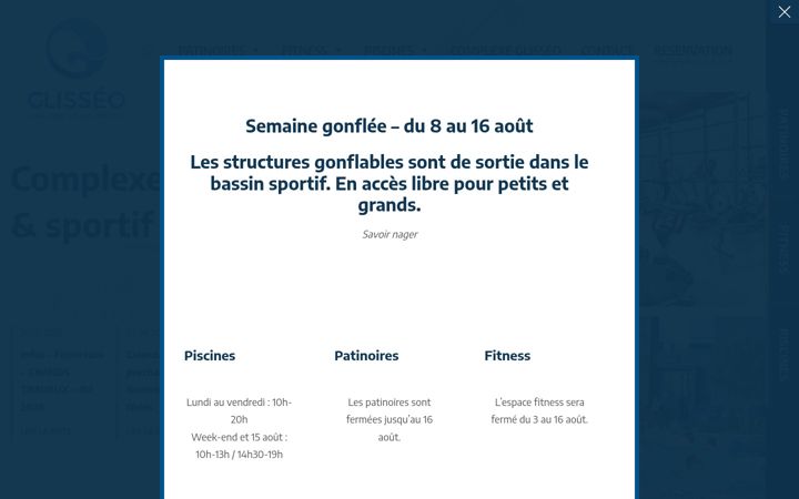 Screenshot of glisseo.com