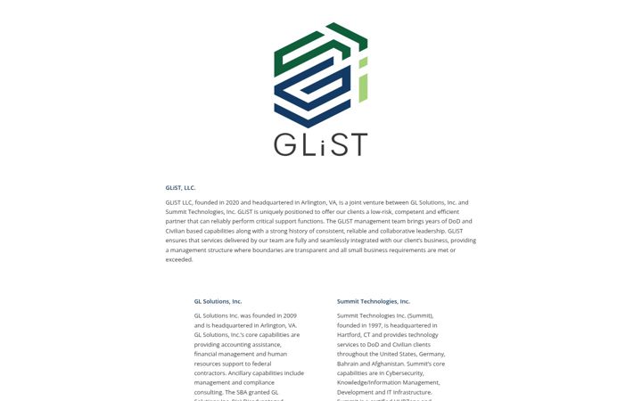 Screenshot of glistllc.com