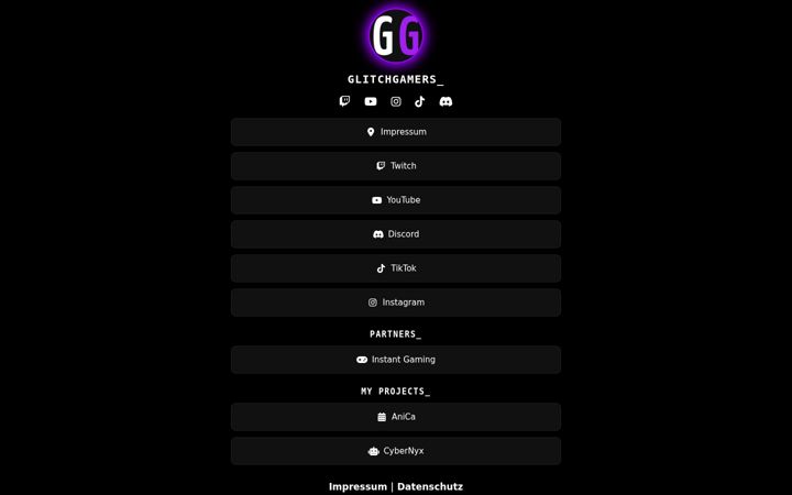 Screenshot of glitchgamers.com