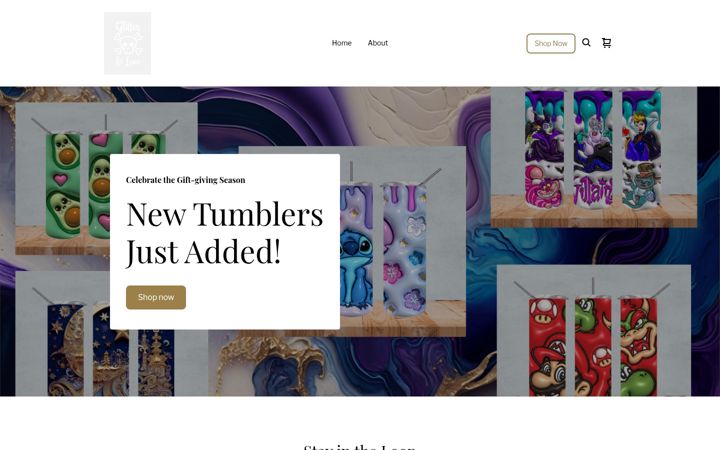 Screenshot of glitterandlacetx.com