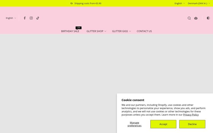 Screenshot of glitternisti.com