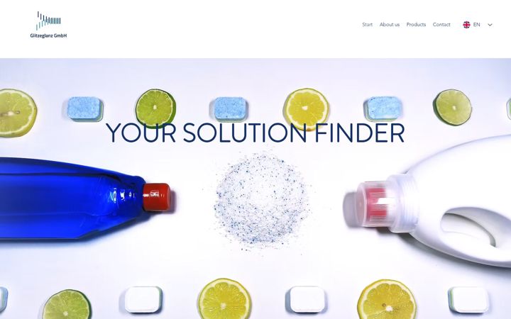 Screenshot of glitzeglanz.de