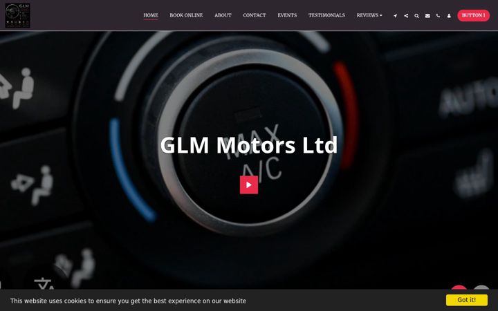 Screenshot of glmmotors.net