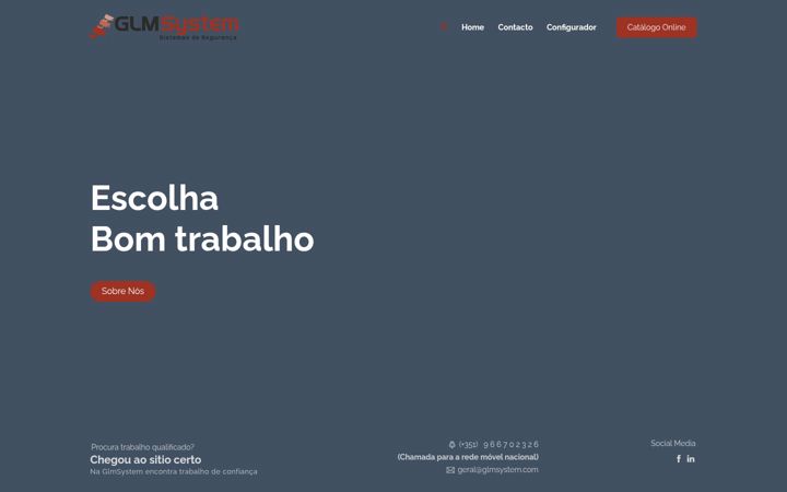 Screenshot of glmsystem.com