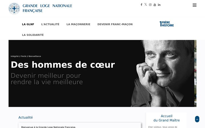 Screenshot of glnf.fr