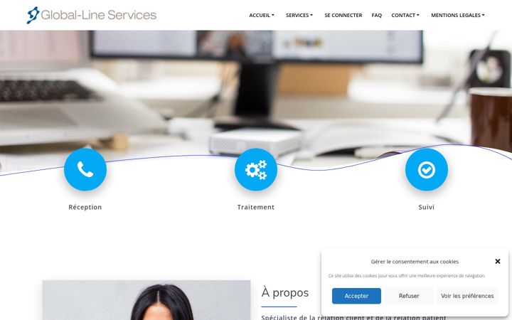 Screenshot of global-line.ch