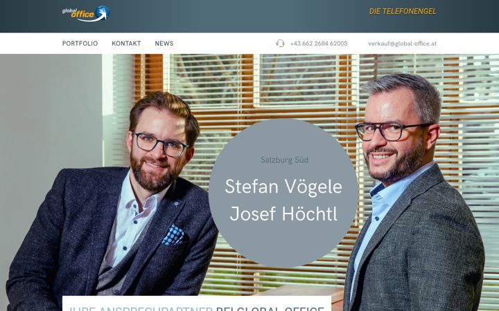 Screenshot of global-office-salzburg-sued.at