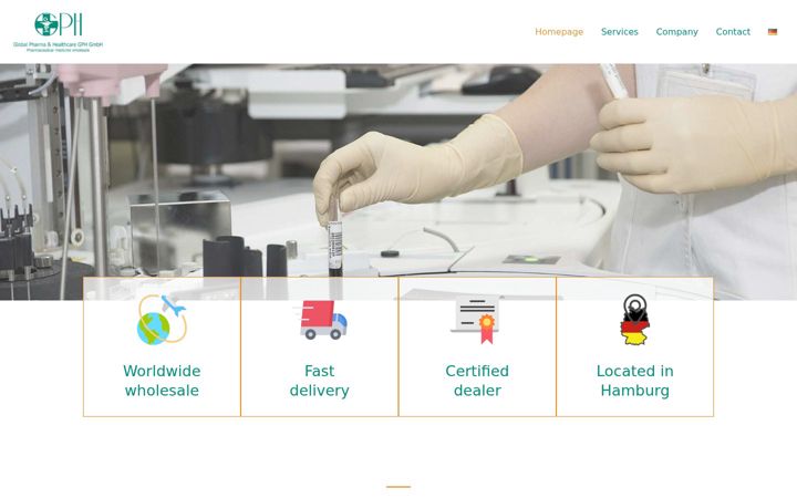 Screenshot of global-pharmacy.de