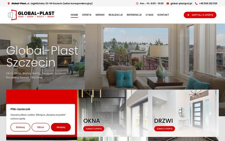Screenshot of global-plast.pl