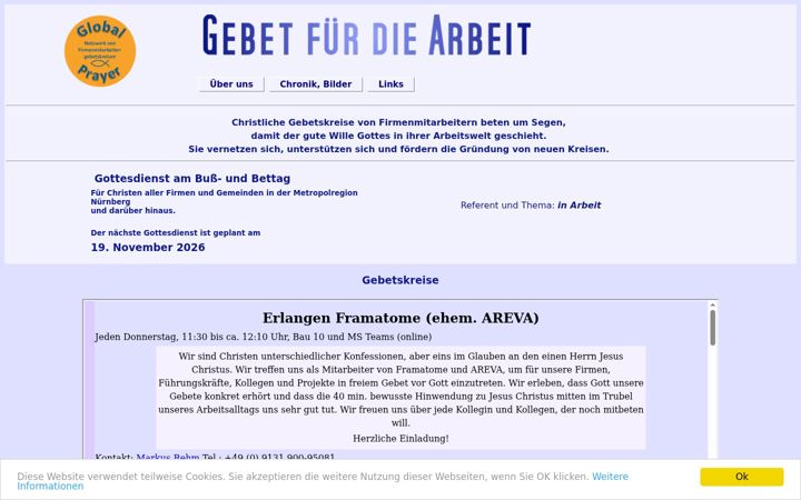 Screenshot of global-prayer.de
