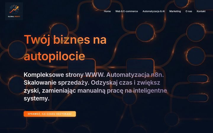 Screenshot ta' global-profit.pl