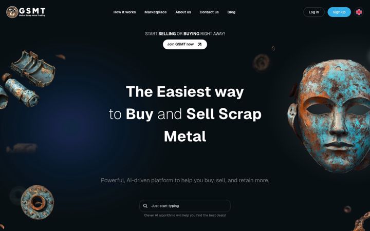 Screenshot of global-scrap.com