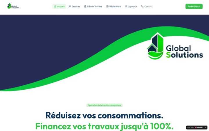 Screenshot of global-solutions.fr