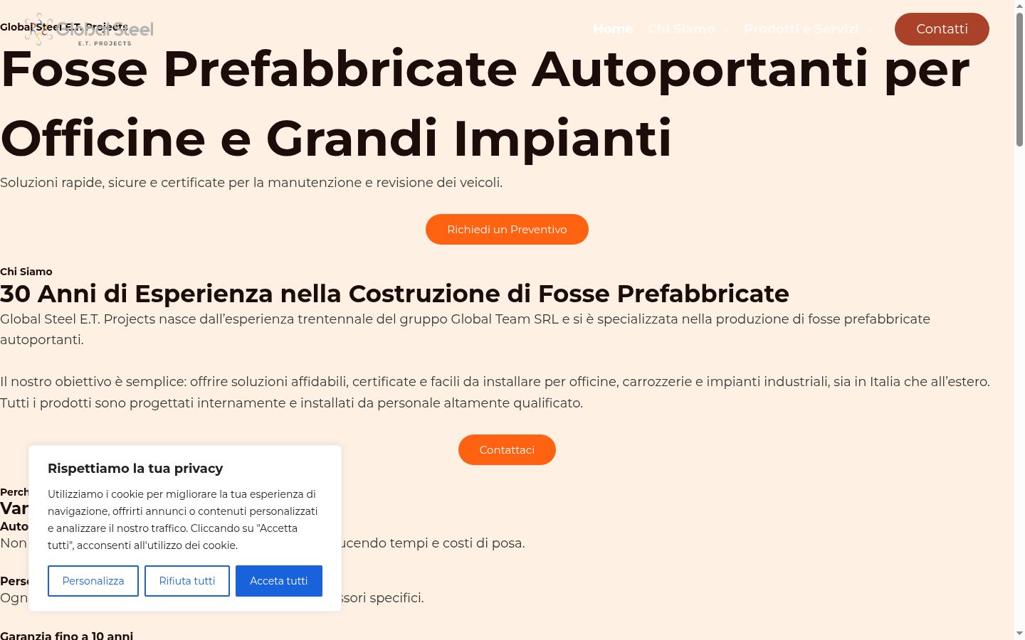 Screenshot van de toestemmingsbanner zoals getoond vóór enige interactie