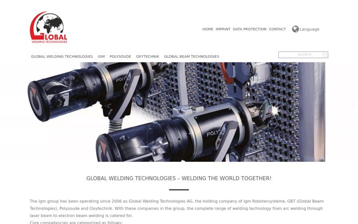 Skjámynd af global-welding-technologies.com