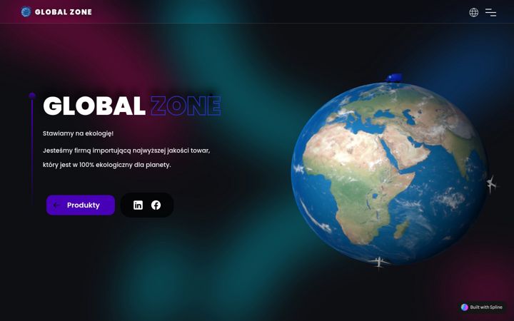 Screenshot of global-zone.eu