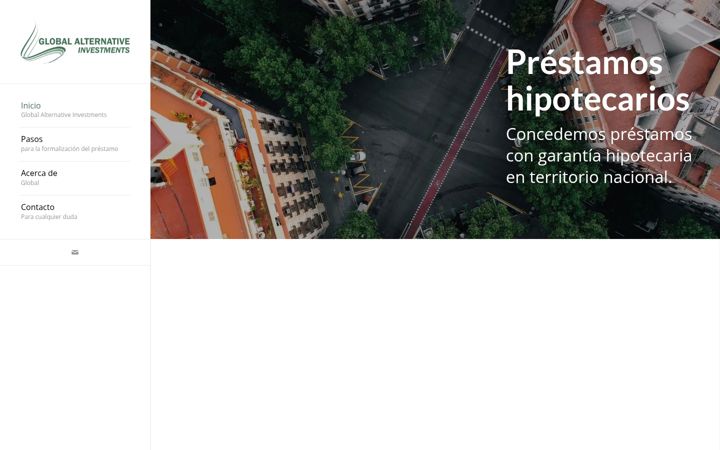 Screenshot of globalalternative.es