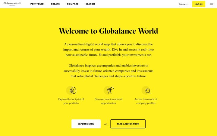 Screenshot of globalanceworld.com