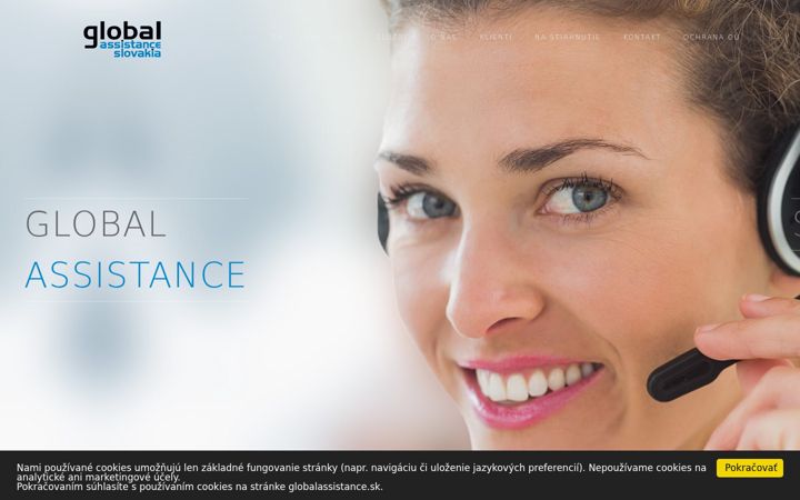 Screenshot of globalassistance.sk