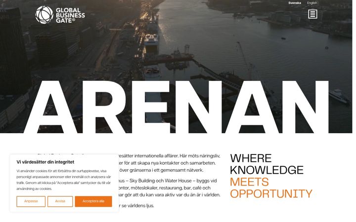 Screenshot of globalbusinessgate.se