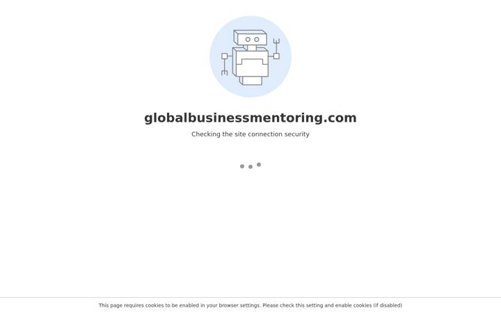 Screenshot of globalbusinessmentoring.com