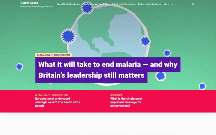 Screenshot of globalcause.co.uk