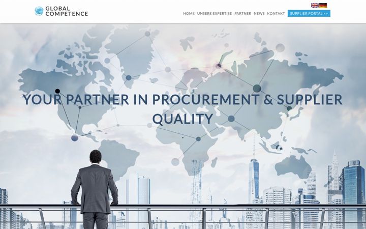 Screenshot of globalcompetence.com