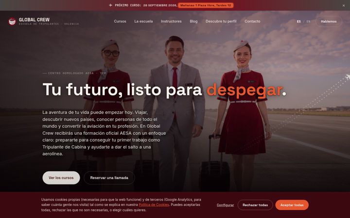 Screenshot of globalcrewtcp.com