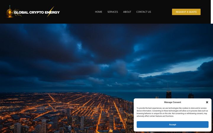 Screenshot of globalcryptoenergy.com