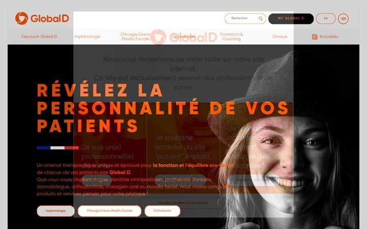 Screenshot of globald.com