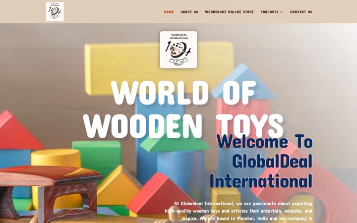 Screenshot of globaldealint.com