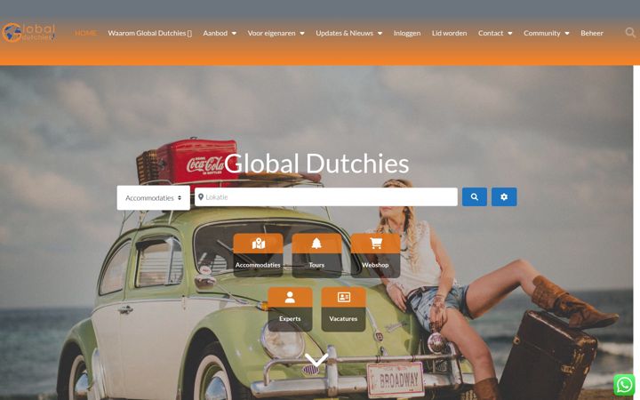 Screenshot of globaldutchies.nl