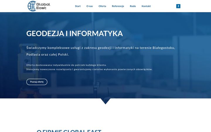 Screenshot of globaleast.pl