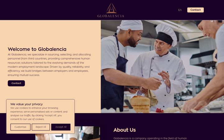 Screenshot of globalencia.gr