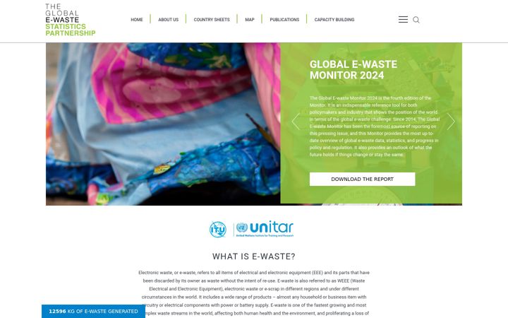 Screenshot of globalewaste.org