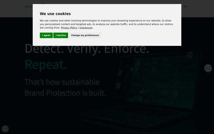 Screenshot of globaleyez.net