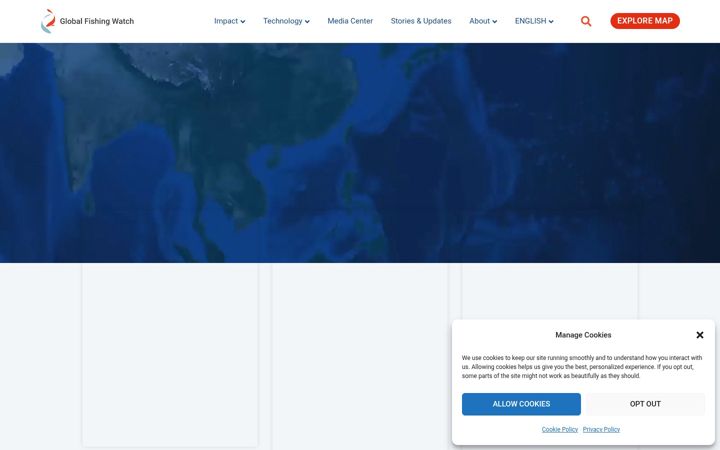 Screenshot of globalfishingwatch.org