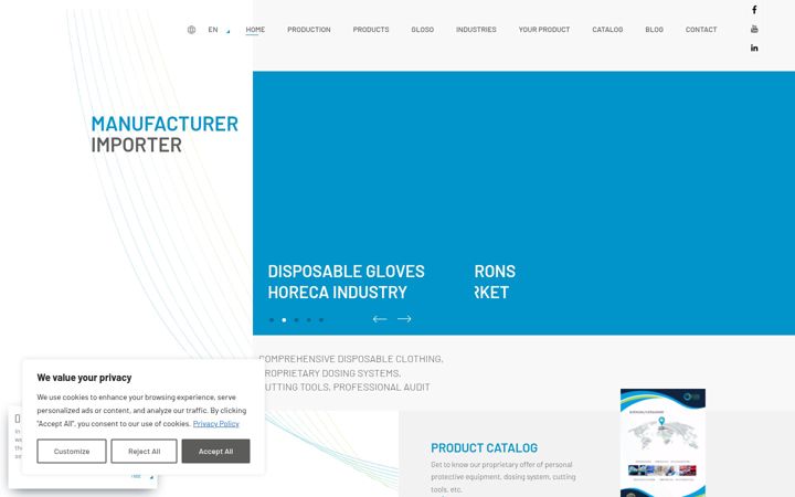 Screenshot of globalfoodhygiene.com