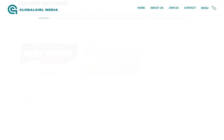 Screenshot of globalgirlmedia.org