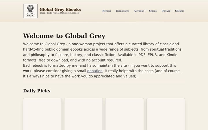 Screenshot of globalgreyebooks.com