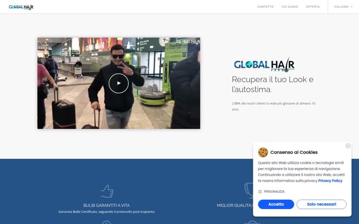 Screenshot of globalhairfarm.com