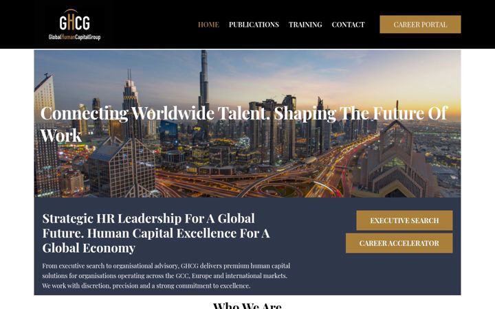 Screenshot of globalhumancapitalgroup.com