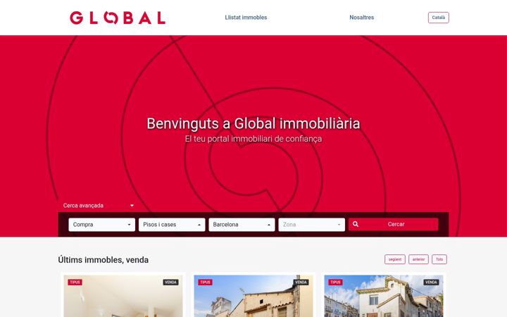 Screenshot of globalimmobiliaria.cat