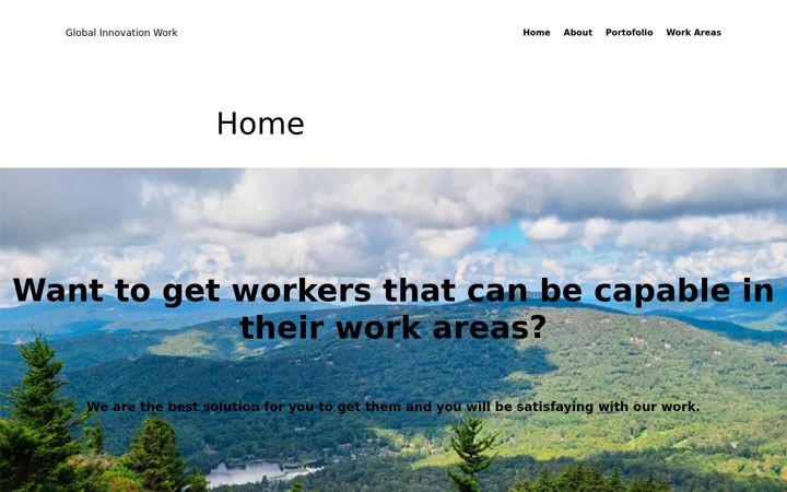 Screenshot of globalinnovationwork.com