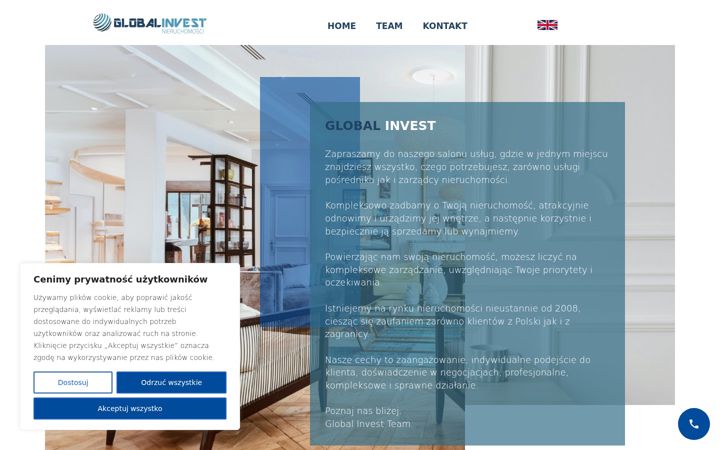Screenshot of globalinvest.com.pl