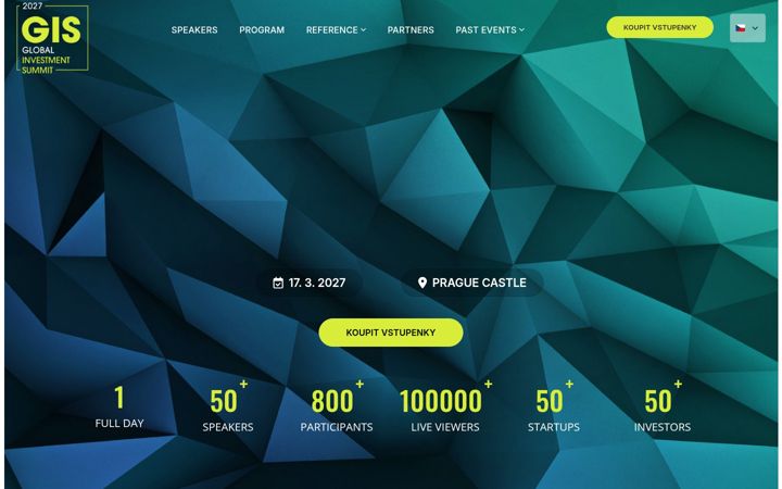 Screenshot of globalinvestsummit.com
