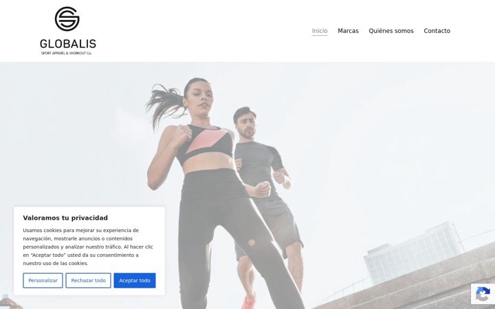 Screenshot of globalissport.com