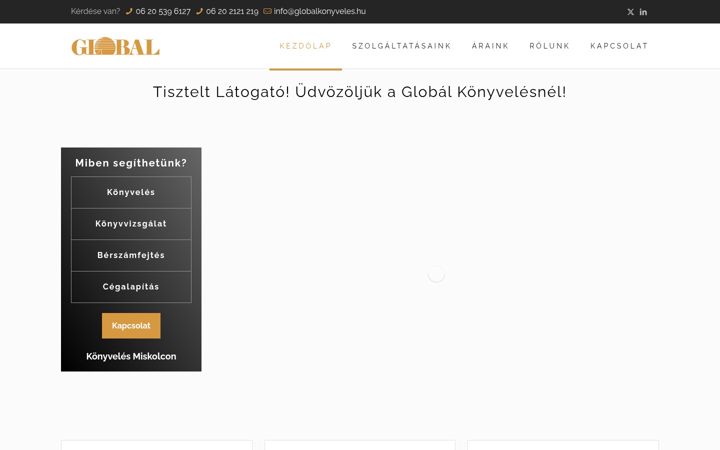 Screenshot of globalkonyveles.hu